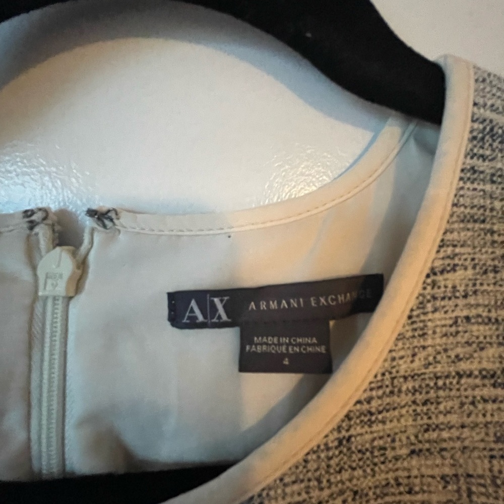 Armani Exchange Textured Sleeveless Dress - Picture 3 of 5